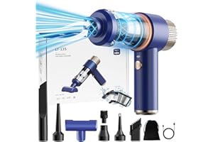 Sporvet Aspirateur à Main, 9500 Pa Mini Aspirateur à Main sans Fil Aspirateur De Voiture Puissant Portable Aspirateur Rechargeable par USB pour la Maison, Le canapé, la Voiture, la Cuisine