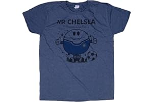 Kapow Gifts Mr Blues Football T-Shirt. Great Gift for The Chelsea Fan (Unofficial)
