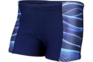 Aquarti Costume Piscina Bambino – Costume Nuoto Bambino Asciugatura Rapida con Pannelli Laterali