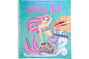 Depesche Silver Art 11237 - Libro para colorear (22 x 20,5 x 1,5 cm)