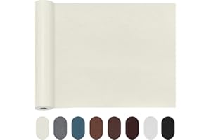 TOJUNE Patch de Réparation en Cuir, Autocollant Kit Auto-adhésif Rénovation pour Meubles de Canapés, Sièges de Voiture, Vestes (Beige, 40 x 200 cm)