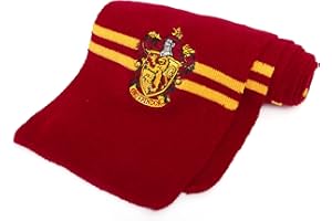 Ciao- Bufanda original Harry Potter con emblema bordado