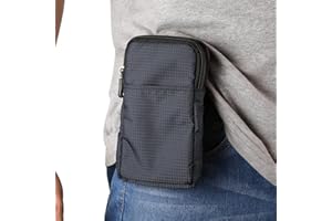 RYSTJPHK Borsa Cellulare Tracolla Uomo, Pochette Porta Cellulare, Piccola Custodia a Spalla Cellulare Borse Messenger Porta Telefono da Cintura Fondina Custodia Viaggio Crossbody Bag Borsello Portafoglio