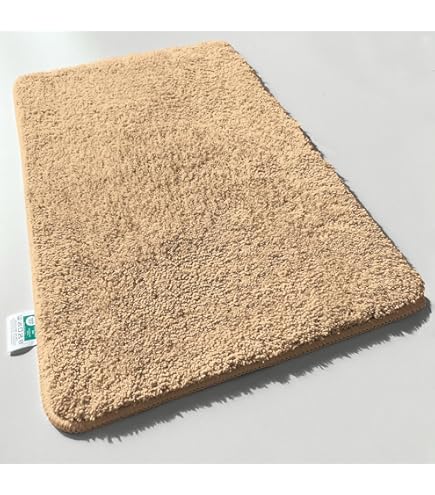 Badmat Sky Soft, vierkant en rond, badkamertapijt, extra pluizig, antislip en sneldrogend, vele kleuren en maten (80 x 150 cm, zilvergrijs