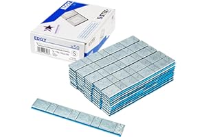 Stix Automotive Equipment Lot de 50 barres adhésives 3 kg 5 + 10 g/60 g en zinc galvanisé pour jantes en aluminium