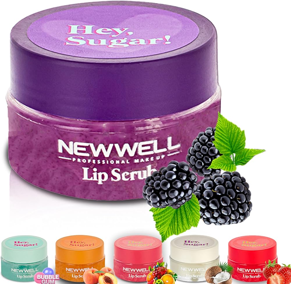 New Well Hey Sugar! Böğürtlen Aromalı Dudak Peelingi 20gr