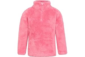 Mountain Warehouse Teddy Kids Unisex Half-Zip Fleece - Lightweight, Breathable, Warm & Cosy, Boys & Girls, Sweatshirt - Best for Camping, Outdoors, Travelling
