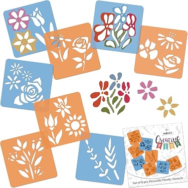 20 Stencil In Legno Per Disegno Per Bambini – Modelli Di Pittura Riutilizzabili, Kit Creativo Fai Da Te Per Ragazzi E Ragazze