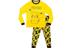 Pokemon Jungen Schlafanzug Pikachu