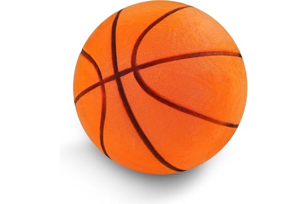 Tyst Basket Storlek 7 - Inomhus Träning Med Lågt Ljud Och Elasticitet - Studsande Basket För Dunk Övning - Present För Sportaktiviteter