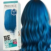 Vip's Prestige Be Extreme | Color 56 Ultra Blue Semi-Permanent Toner | Pure Pigment | Gives Color to Blonde, Discolored and G
