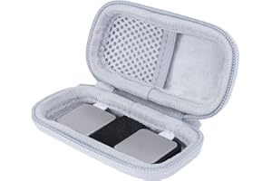 co2CREA Dur Étui de Voyage Rigide Housse Cas pour Alivecor KardiaMobile EKG/Kardia Mobile ECG 6L Monitor(boîte Seule,Case Only)