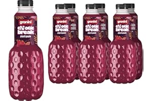 Granini Exotic Break - Bebida de Pitaya y Guayaba con Zumo de Remolacha - Pack 6 x 1L