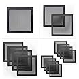 120mm Dust Filter for Computer Cooler Fan, Magnetic Frame PC Fan Dust Mesh PC Cooler Filter Dustproof PVC Cover Computer Fan Grills (1pc Pack)