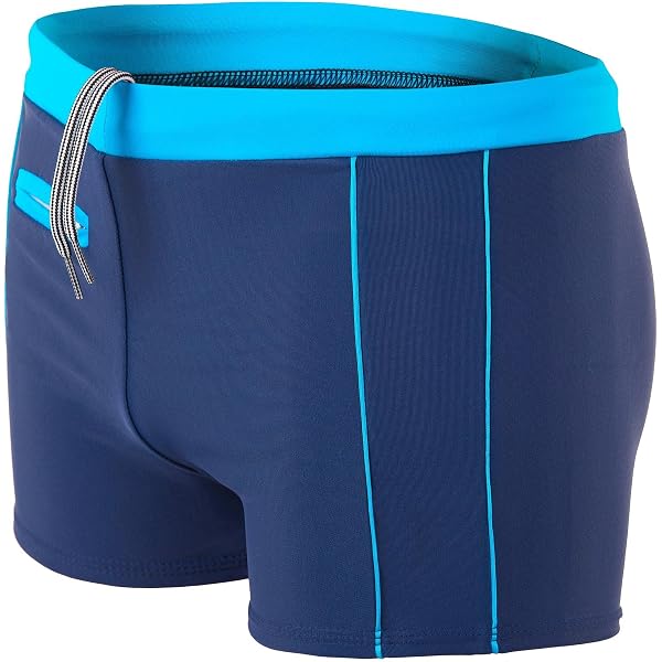 Maillot De Bain Slip Homme HHD® - Trunks Boxers Haute Élasticité Avec Cordon, Résistant Chlore Pour Natation Plage Sport