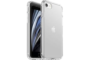 OtterBox pour Apple iPhone 7 / 8 / SE 2e gen (2020) / SE 3e gen (2022), Coque antichoc fine, Série Sleek Case, Transparent - Livré sans emballage