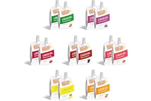 ‎DEXTRO ENERGY Dextro Energy Liquid Gel Mix Pack - 14x60ml (14er Pack) - Energielieferant mit Zusatz von Natrium, Koffein oder Vitaminen