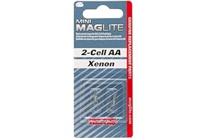 Bombilla Bi-Pin Xenon LM2A001 Maglite 3V (2,3V) 0,9W (blister 2uds)