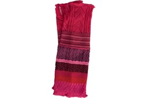 Invero Merino Arm Warmers, Ruby, Multicoloured, 100% Wool