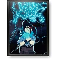 Quadro Decorativo Poster Filme Naruto The Lost Tower Anime Emoldurado 30x42cm no Shoptime