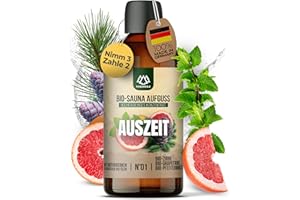 ‎NORDHOLZ NORDHOLZ® Saunaaufguss BIO [NATURREINE ÄTHERISCHE BIO-ÖLE] Sauna Aufgussmittel #1 100ml - Sauna Aufguss Zubehör
