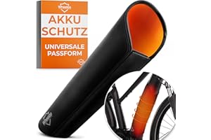 ‎WHEELOO E-Bike Akku Schutzhülle I Ebike Schutz Hülle für mehr Reichweite I universale Passform I Fahrrad Abdeckung für integrierte E bike Akkus I Lackschutz Zubehör Regenschutz Fahrradzubehör WHEELOO