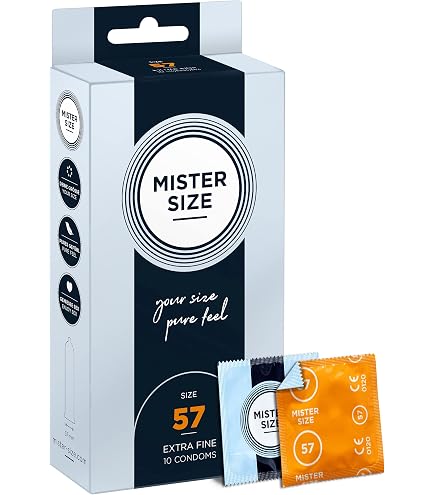 Préservatifs Taille Ajustée MISTER SIZE - Boîte De 10 - Pharmacie Intime