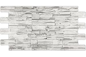 DECORESIN Finta Pietra Moderna Ricostruito in Polistirolo Resinato (Alaska)