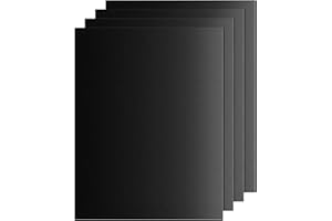 SPGOOD Lot de 4 tapis de cuisson pour barbecue - 50 x 40 cm - Tapis en téflon, 100 % antiadhésif et sans PFOA - Résiste à des températures allant jusqu'à 260 °C