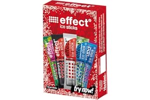 ‎EFFECT effect® ice sticks - 10er Pack - 10x Wassereis in 5 effect-Energy Geschmacksrichtungen - Perfekt für heiße Sommertage