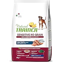Cibo Per Cani Natural Trainer Ideal Weight - Light Con Tacchino 12kg Per Taglia Media E Maxi