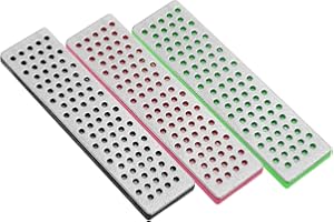 PATIKIL Ski Snowboard Diamond Stone Grit Coarse/Fine Ski Edge Sharpener Diamond Edge Files Snowboard Whetstone