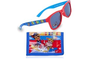 KIDS EUROSWAN SRV Hub® Licensed Character Sports Sunglasses with Wallet Set for Kids, UV400 Sunglasses and Stylish Wallet, Summer Gift for Teenagers 3+ Years