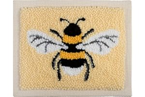 Trimits Punch Needle Frame Kit, Bee,20.32 x 25.4cm (8 x 10in)