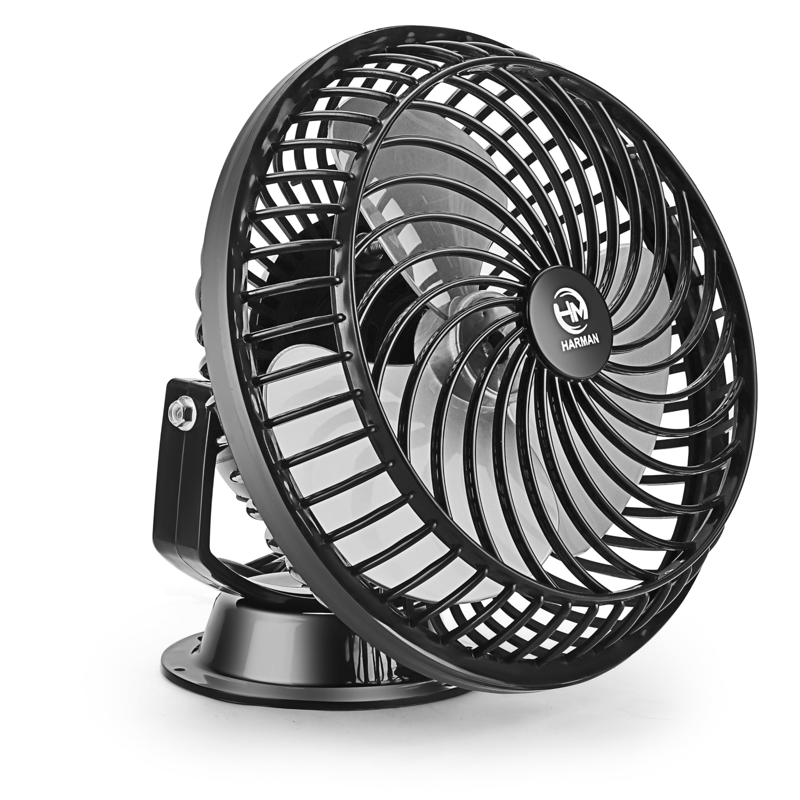 HM 9 inch Cabin Fan 225 MM | Ultra High Speed 3 Blade Fan | 3 in 1 Multipurpose (Wall Fan | Ceiling Fan | Table Fan) | Model â€“ Cabin | 1 Year Warranty | (Pack of 1) (Black)