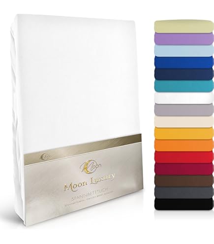 Lenzuolo Pesante 230g Lenzuolo Sotto Elasticizzato Jersey - Cotone 230g/m², Angoli Elastici Per Materassi 14-35cm, Blu Scuro Lenzuolo Con Angoli 140x200 Cotone - Foto 4