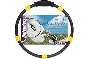 Defenders Handy Bin Bag Holder, for Gardening & Litter Picking, Lightweight & Reusable