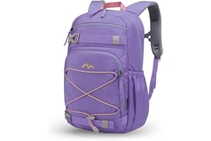 MOUNTAINTOP Mochila Infantil Mochila para Niña y Niño 4-8 Años Mochila Ligera Escolar Infantil Montaña Ligera para Escolar Acampada Parque Multibolsillos con Bolsillo en el Pecho de