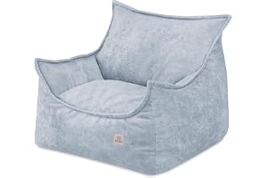 MISIOO Barnstol Roya Chenille – Barnstol för Barnrum, Mjuk Sittsäck Barn, Golvstol Bean Bag Soffa, Premium Szenila, 80x73x58