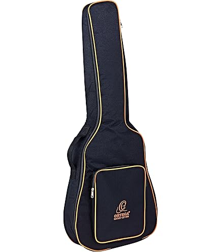 Custodia Per Chitarra Classica 3/4 Soundsation - 100x41x13cm, Nero/Grigio, Imbottita - Foto 14