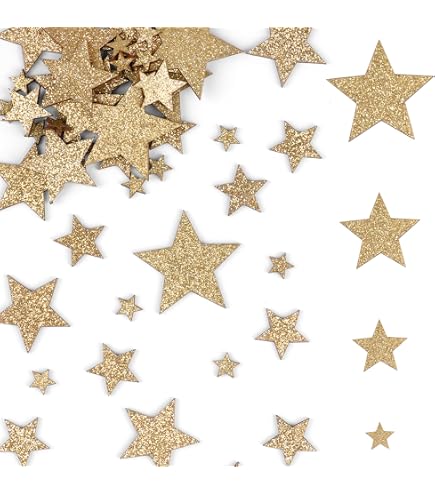 Glitzernde Stern-Deko Zum Aufhängen – Perfekt Für Hochzeit, Geburtstag Und Partys