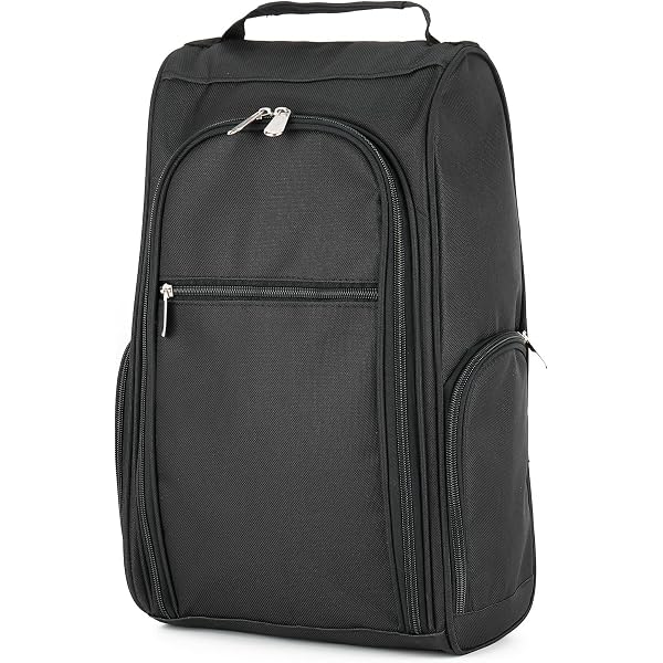 Sac à Chaussures De Sport Pitch Companion - Noir, Respirant, Polyester, Pour Football Et Rugby