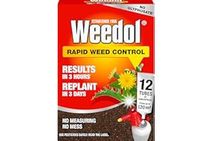 Weedol Rapid Concentrate Tubes, 12 Pack