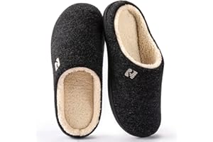 RockDove Zapatilla de Clog con Forro de Sherpa y Espuma Viscoelástica para Hombre