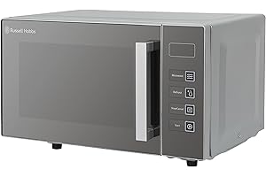 Russell Hobbs RHEM2301S 23L Easi Flatbed Digital 800w Solo Microwave Silver
