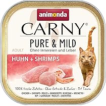 Animonda Carny Natvoer Voor Katten, Pure & Milde Kip Garnalen  32 X 100 G Licht Verteerbaar Kattenvoer Gevoelige Zonder Granen En Suiker 2122428087