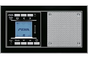 HONEYWELL HOME Peha MP3 AudioPoint Nova-Design Wall Socket-Mounted Radio without Wireless Transmitter