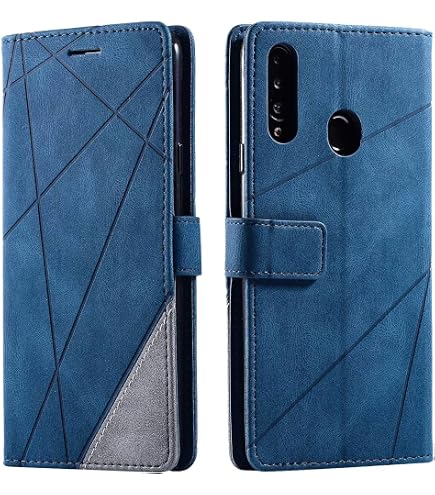 IMEIKONST Custodia Compatibile con Sony Xperia 10 III, Creativo 3D Pelle PU Magnetica Portafoglio con Slot Carte Flip Protettiva Funzione Stand Caso per Sony Xperia 10 III. Blue Marble YX