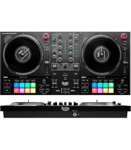 DJ Tech DJM 101 Contrôleur USB DJ Mini Table De Mixage Noir