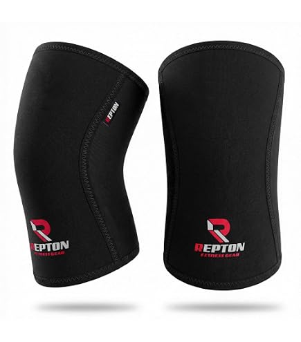 Ginocchiere Hustlers Only Per Sollevamento Pesi - Neoprene 5 Mm, Supporto Articolare, Compressione - Unisex Per Palestra, Powerlifting, Bodybuilding - 2